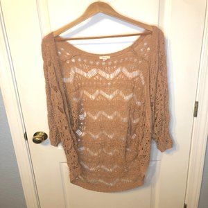 Debut Oversized Lightweight Pink Cardigan S